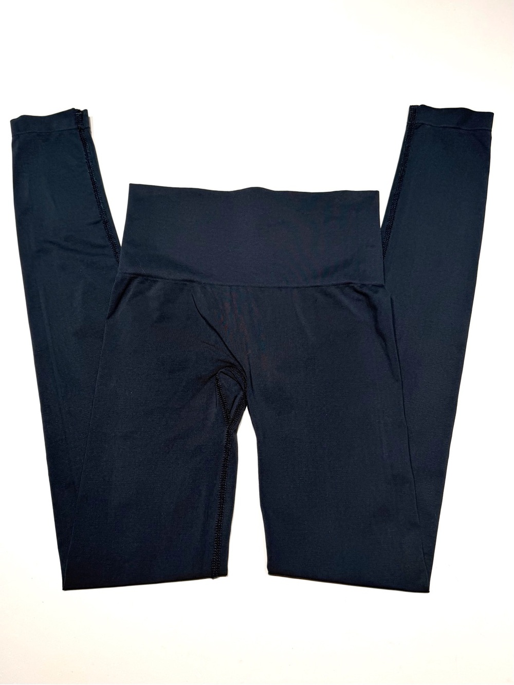 SKIMS Dark Navy High-Rise Seamless Leggings XS